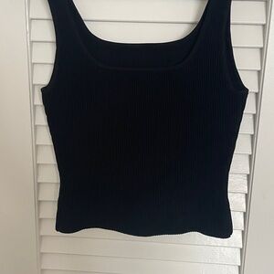 Aritzia Babaton Sculpt knit ribbed tank
